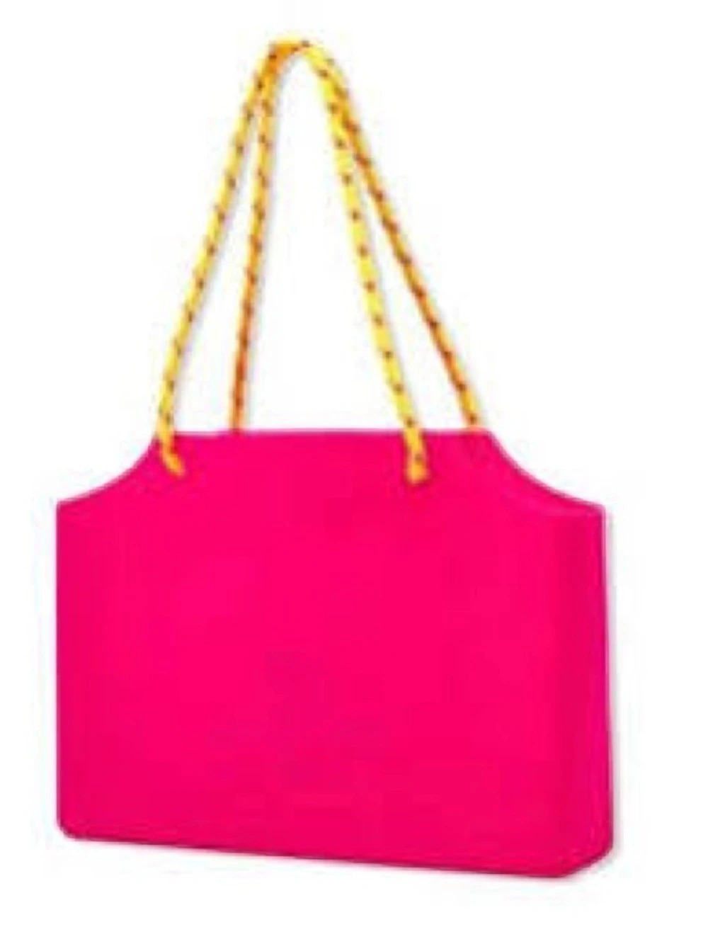 Sol de Janeiro Limited Edition Pink Rubber Beach Tote Bag NEW